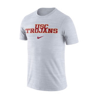 USC Trojans Men's Nike White Velocity GFX T-Shirt